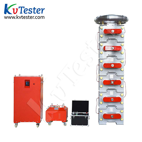 Adjustable Inductance Series Resonant Test System
